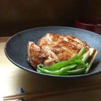 グルメだれで鶏の照り焼き丼🐣