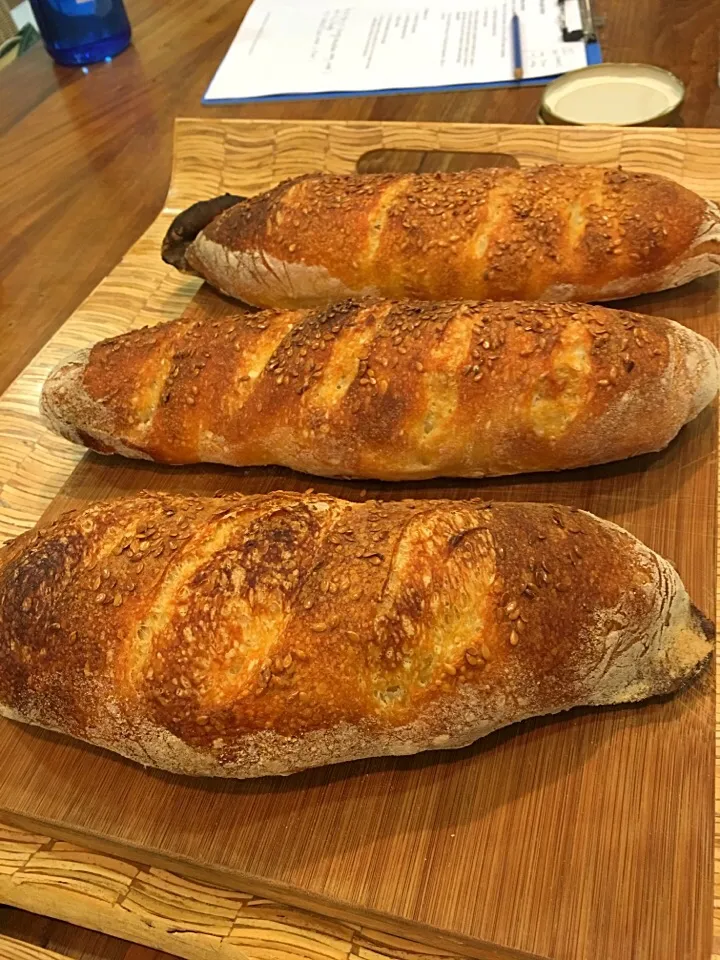 Sourdough baguette|Trish Wongさん