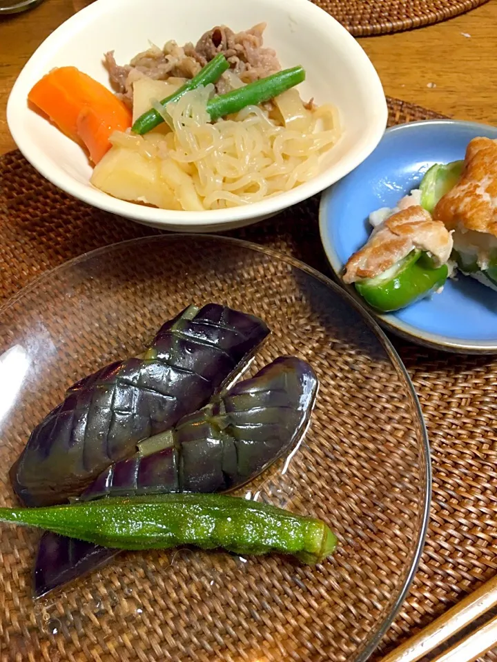 Snapdishの料理写真:茄子の揚げ浸し|Mikaさん