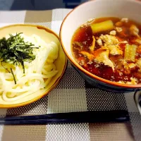 Snapdishの料理写真:肉つけうどん|みーちゃんさん