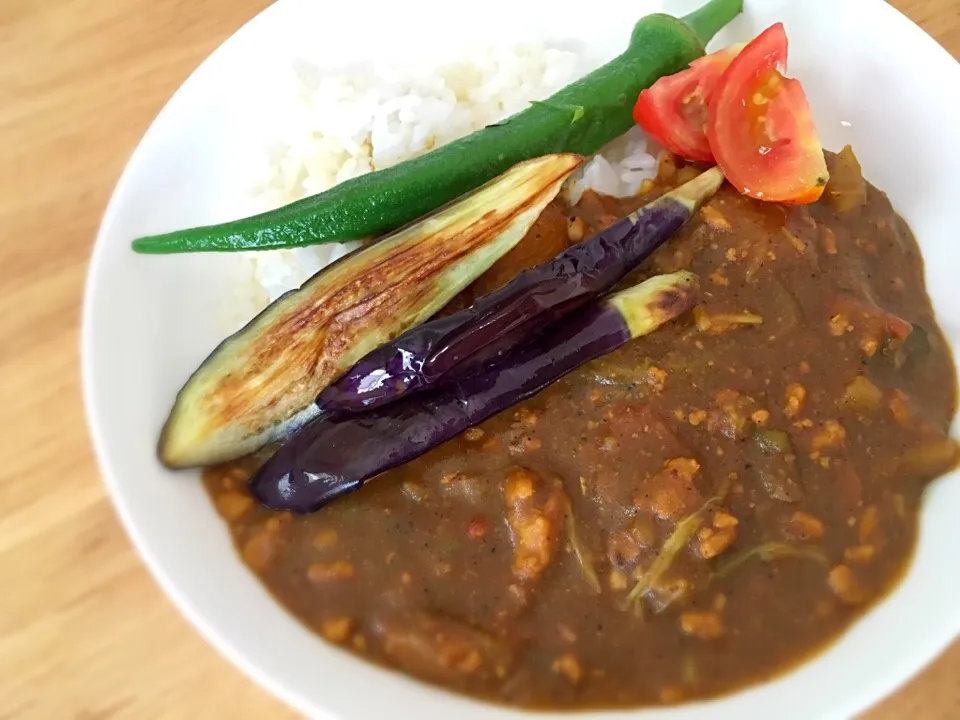 夏✖︎野菜✖︎カレー|にゃんきちさん