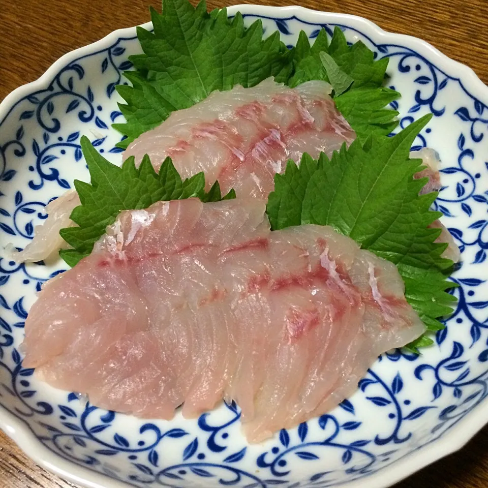 釣り人料理『マハタ刺身』|風流料理人さん