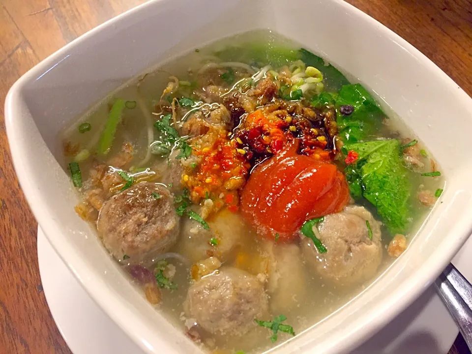 Snapdishの料理写真:Bakso|yeni kartikasariさん