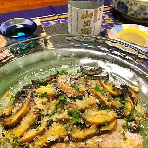 「純米酒 山田錦 300ml特別純米酒」を使ってみたSnapdishの料理・レシピ写真:鯛とブラウンマッシュルームのレモングラタン💖

辛口純米酒 山田錦と✨