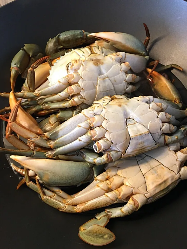 Teochew cold crab in the making|karen limさん