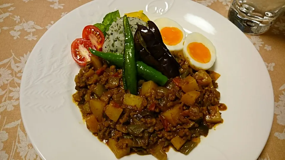 ♥夏野菜たっぷりの和風ドライカレー♥|rii-kitchenさん