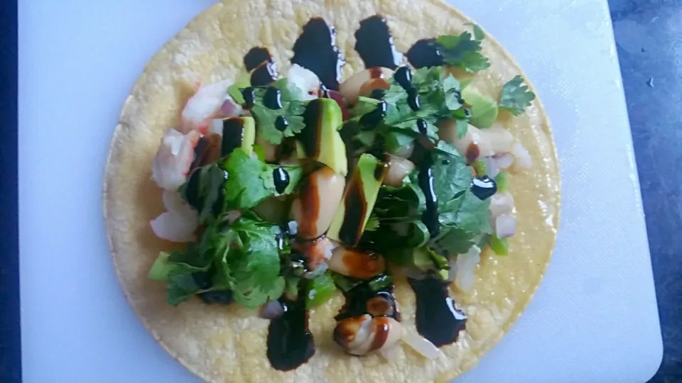 Snapdishの料理写真:#shrimp #tacos|Ellis Hechtさん