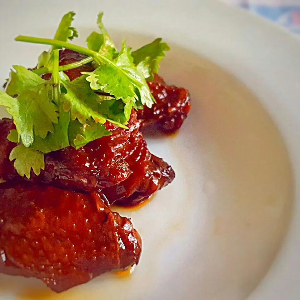 spicy braised chicken wings|Chua Jeanさん