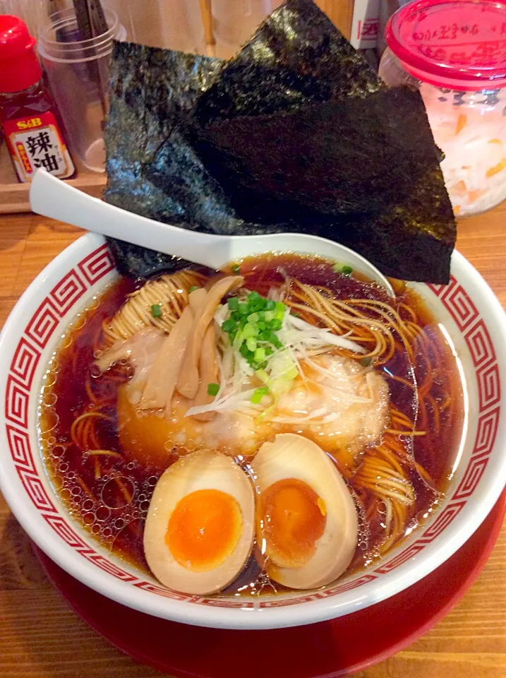 濃口醤油ラーメン|ゆいちゃんの父さん