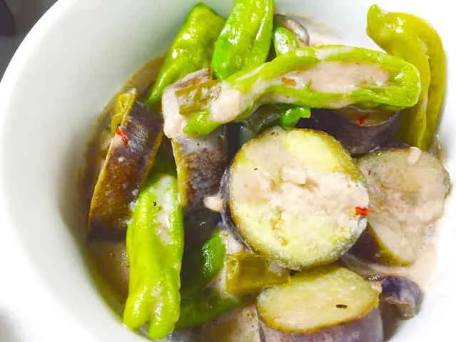 茄子とししとうのココナッツミルク煮|藤井２１さん