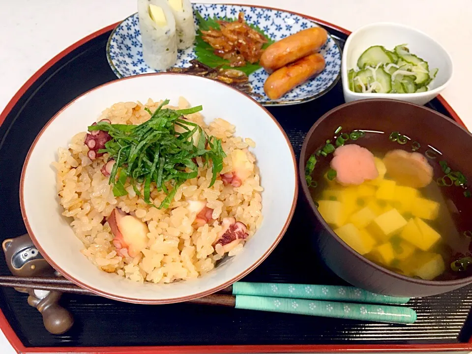 Snapdishの料理写真:たこ飯♪|izuminさん