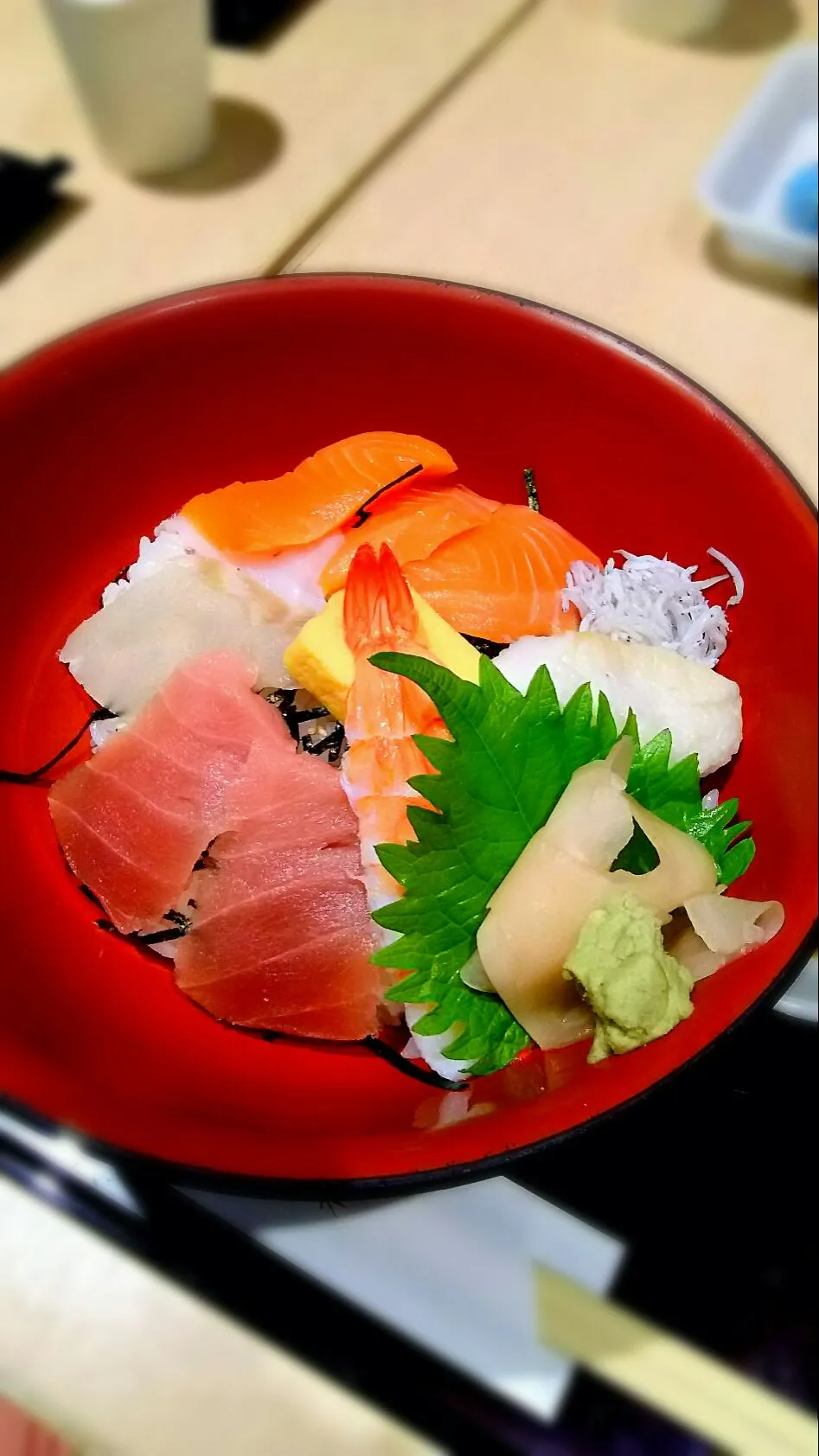 Snapdishの料理写真:菅生SAにて。海鮮丼🐟|ちはるさん