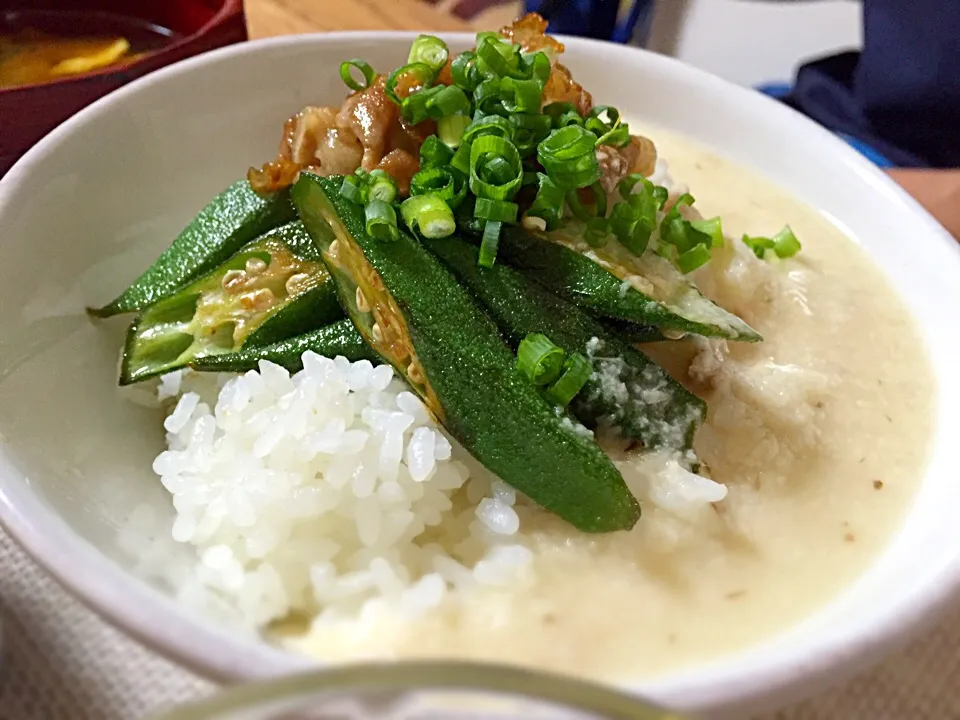 Snapdishの料理写真:昨日の夕飯☆とろろ丼アップ|あさこさん