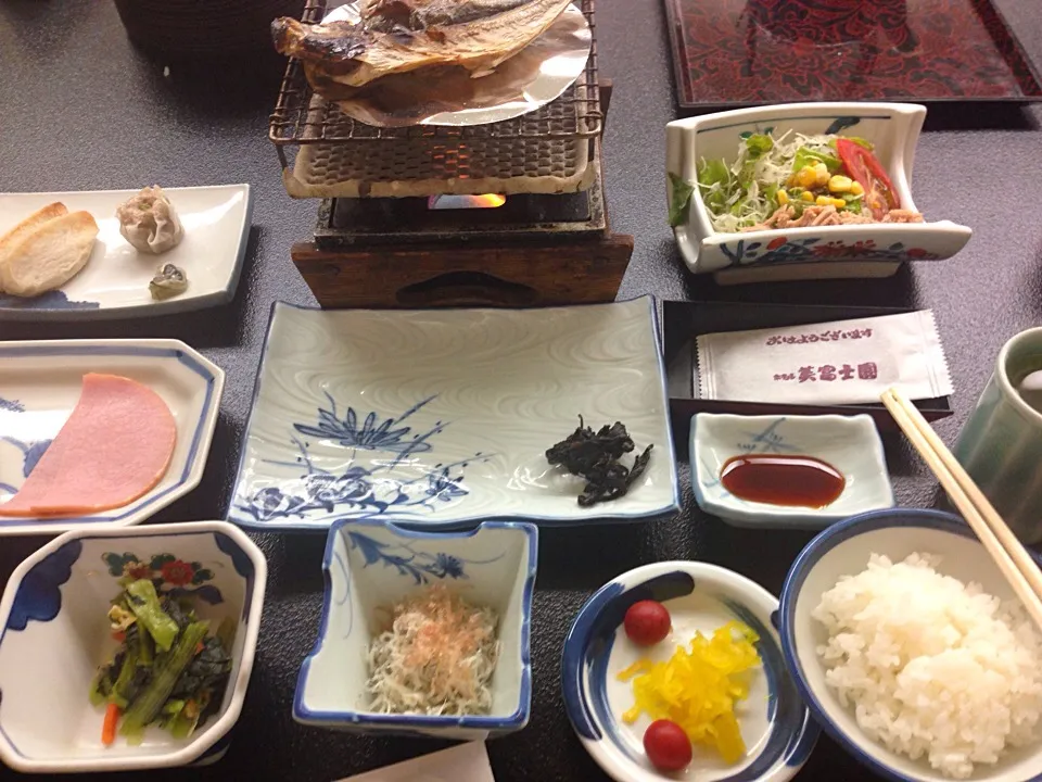 Snapdishの料理写真:美富士園の朝食|ariaさん