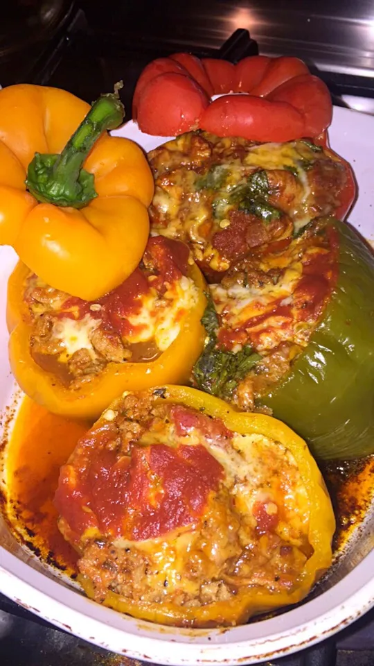 Stuffed peppers coming up🍴|Tawanjaさん