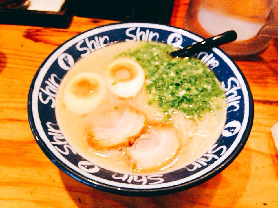 Snapdishの料理写真:煮卵ラーメン|ちゃみこさん