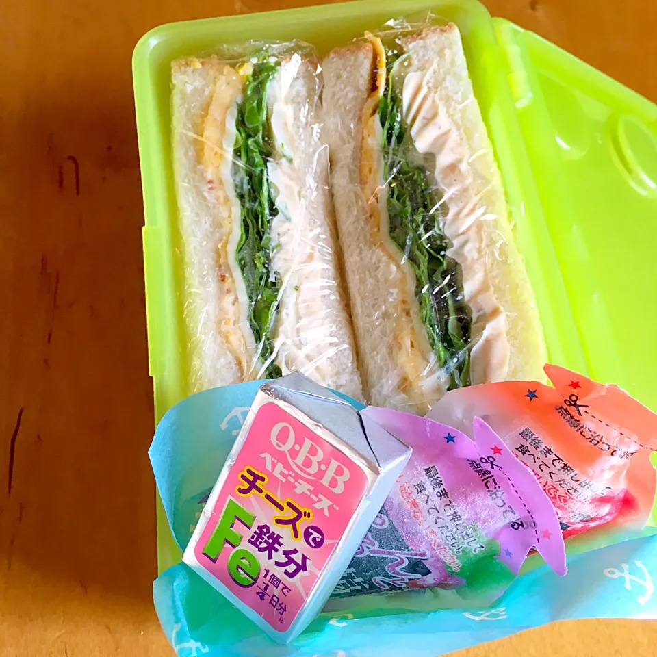 ツナサンド弁当(*^^*)|sachiさん