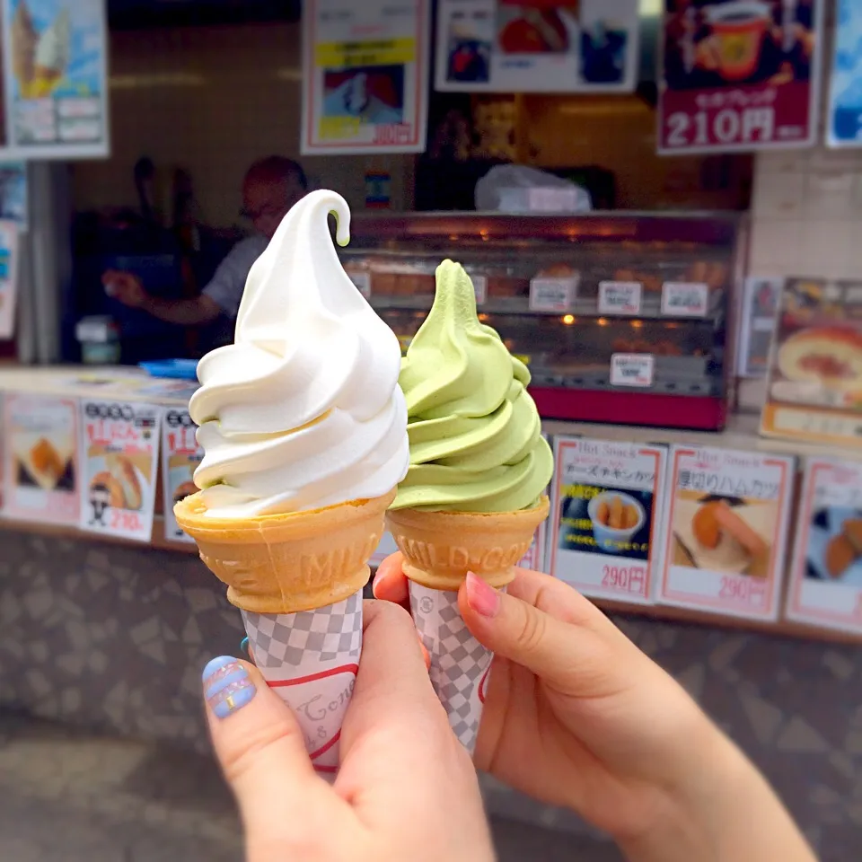 三芳ＰＡスマートでソフトクリーム🍦|ジヌ美さん