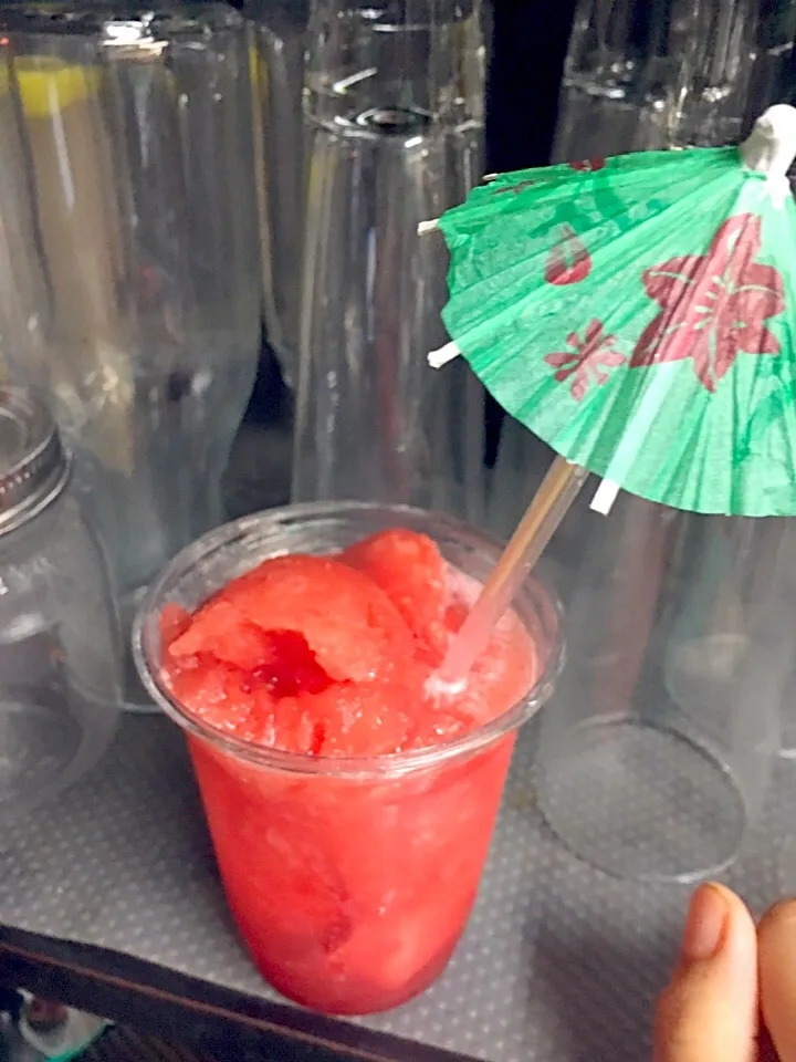 Water melon  slush|chaboonさん