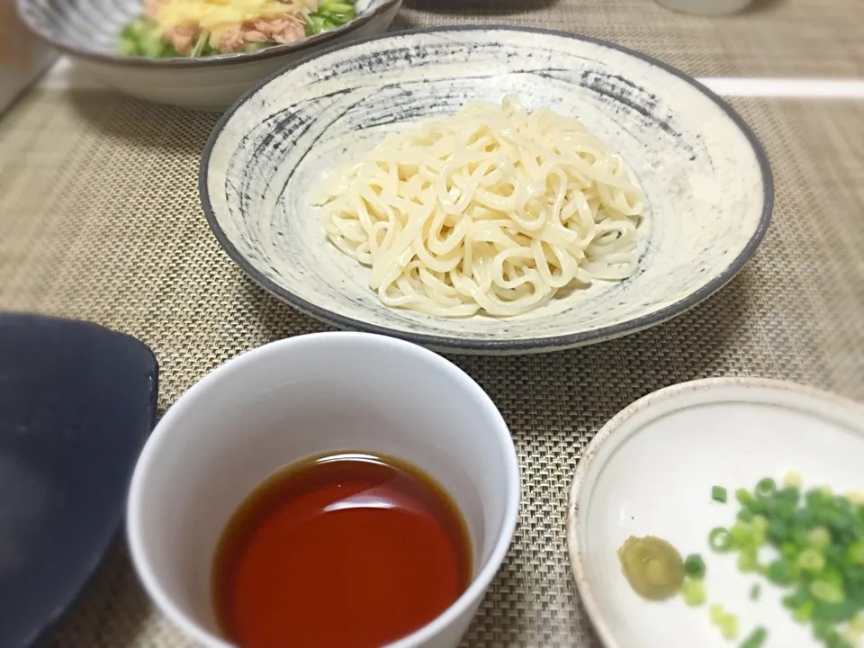 冷やしあごだしうどん。|yukiさん