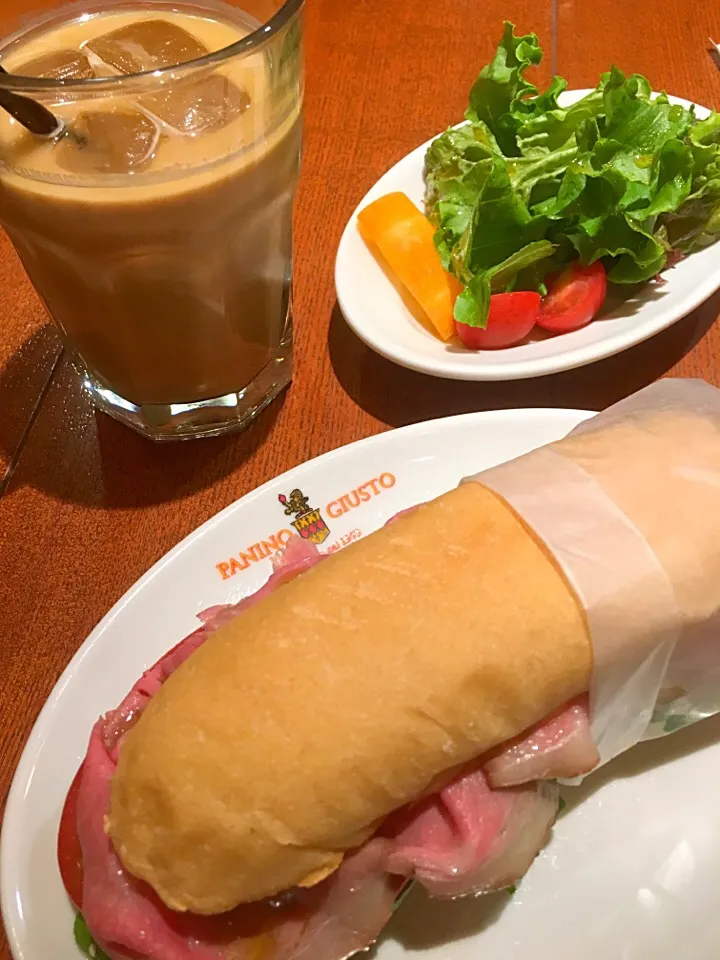 0816PANINO GIUST  MONTAGUランチセット1600|もてぃーさん