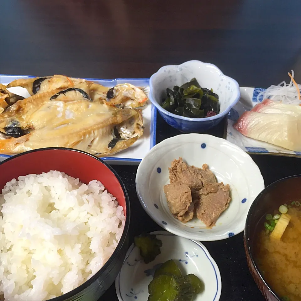 のどぐろ定食|まゆさんさん