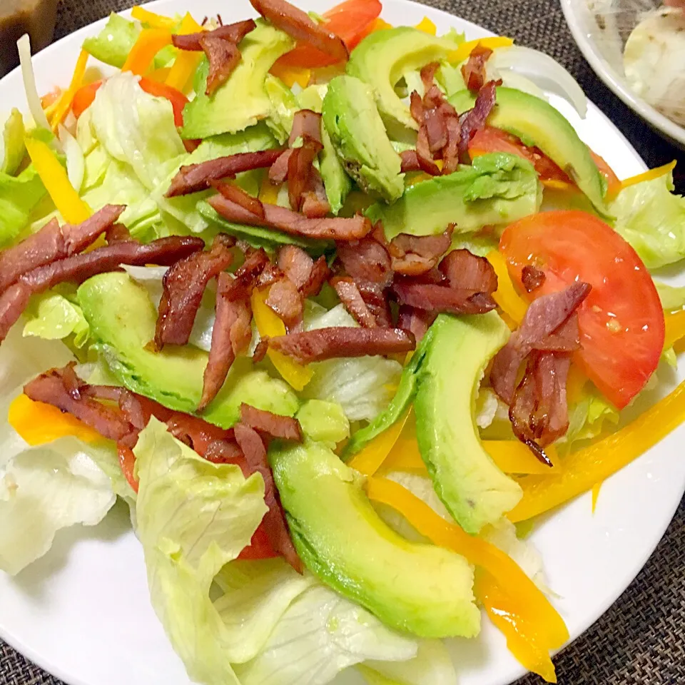 Snapdishの料理写真:vegetable salad with avocado|Jessica Perezさん