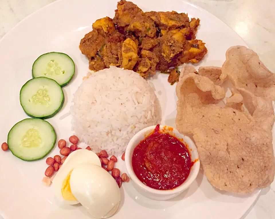 Snapdishの料理写真:Malaysian food ~Nasilemak~|sanaさん