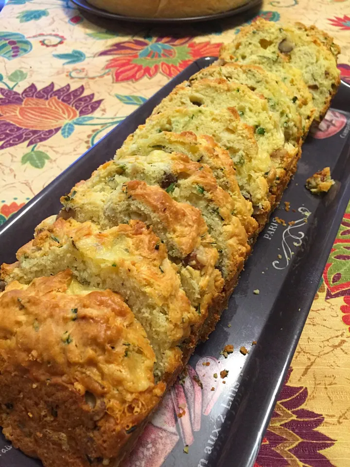 Snapdishの料理写真:Savory Herb and Walnut cake|Kkartsさん