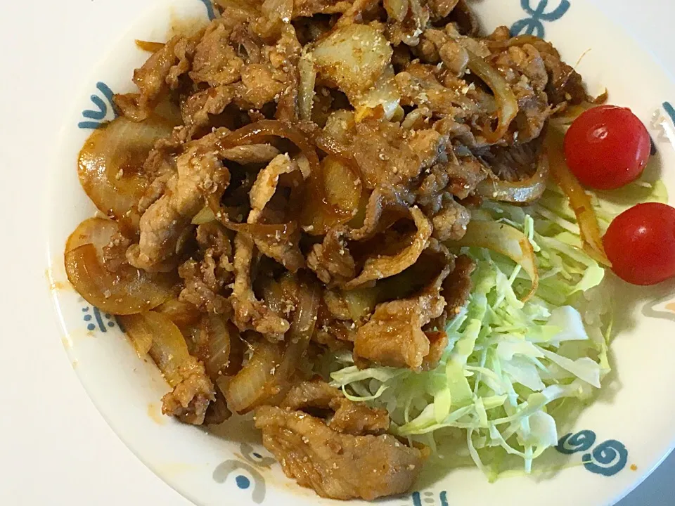 生姜焼き丼|しげさんさん