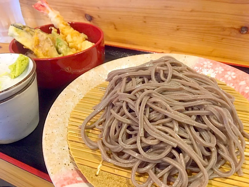 山形蕎麦天丼付き（≧∇≦）|まる丸 kichenさん