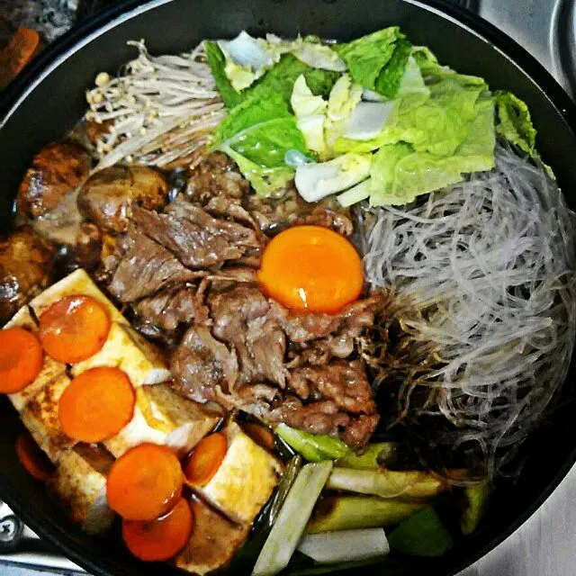 sukiyaki nabemono|Tezu Ropezuさん