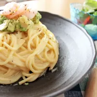 夏にピッタリ！たまごかけパスタ