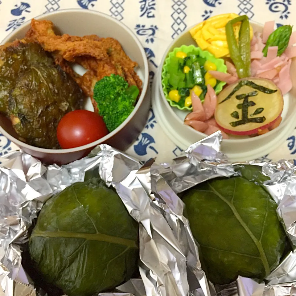 Snapdishの料理写真:芋金メダル弁当です😁|Sakura Minowaさん