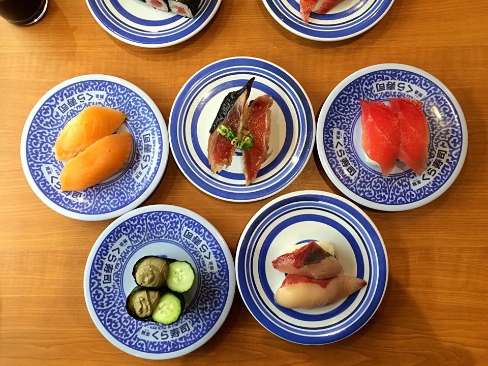 Snapdishの料理写真:くら寿司 握り寿司|ばーさんさん