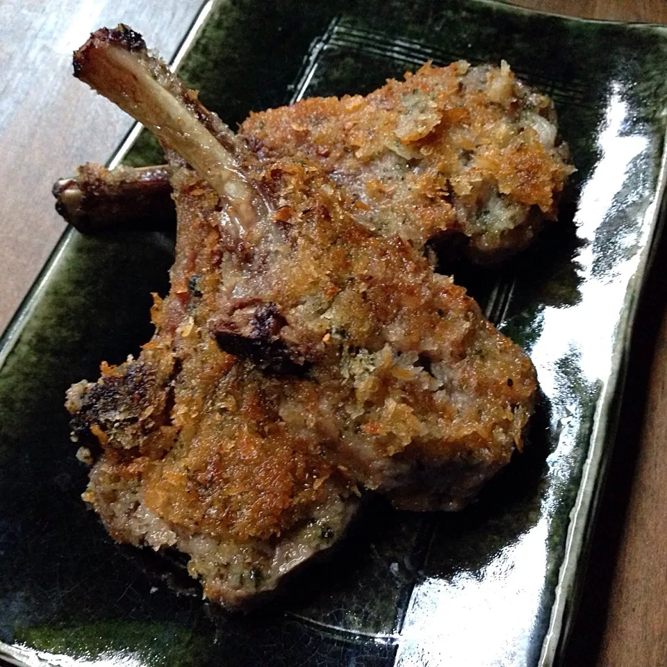 ラムの香草パン粉焼き|koji toyodaさん
