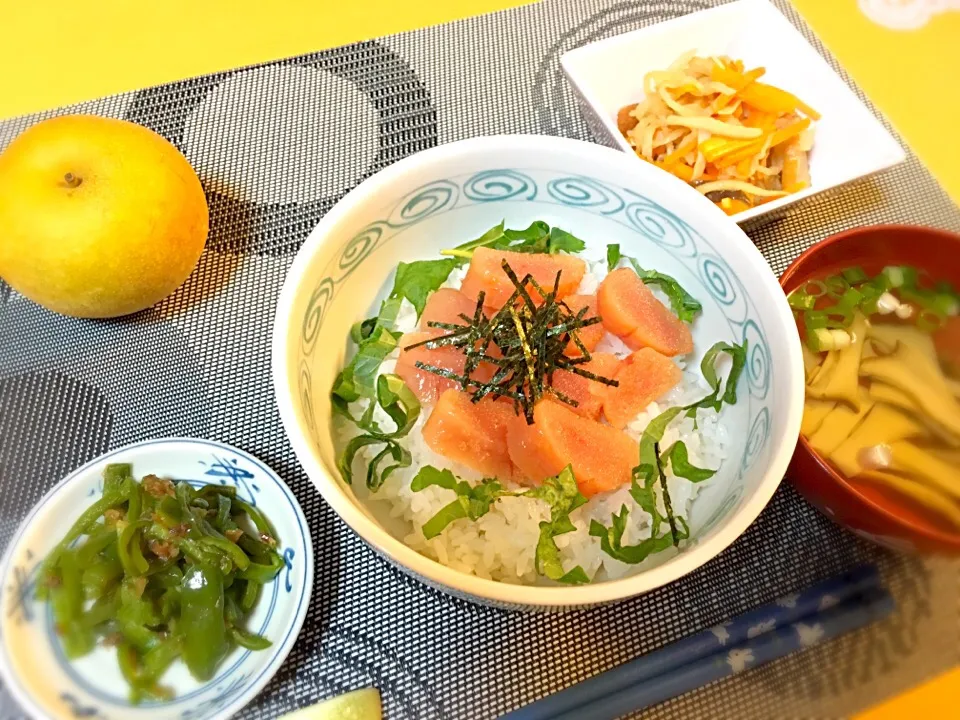 明太子丼|めしこさん