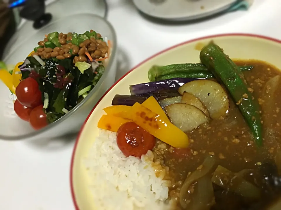 Snapdishの料理写真:夏野菜カレー|鈴木 明子さん