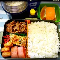 Snapdishの料理写真:8/18＊高2球児のお弁当⚾️