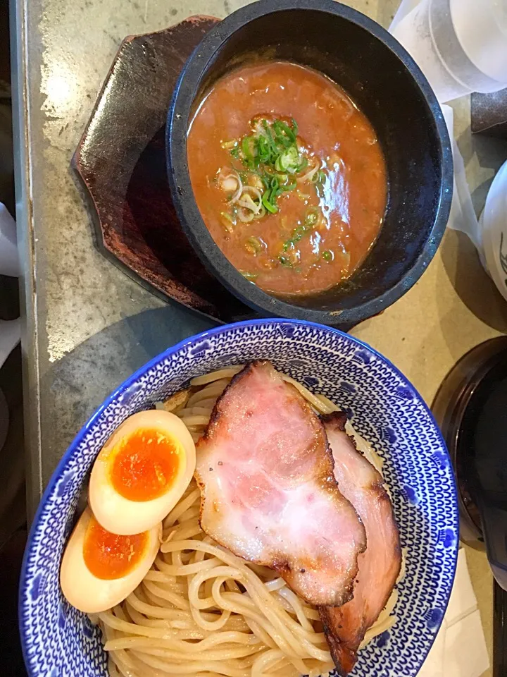 Snapdishの料理写真:島田製麺のつけ麺|猫舌ロビンさん