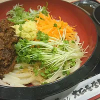 Snapdishの料理写真:岡崎八丁味噌まぜ麺|Y.Oさん