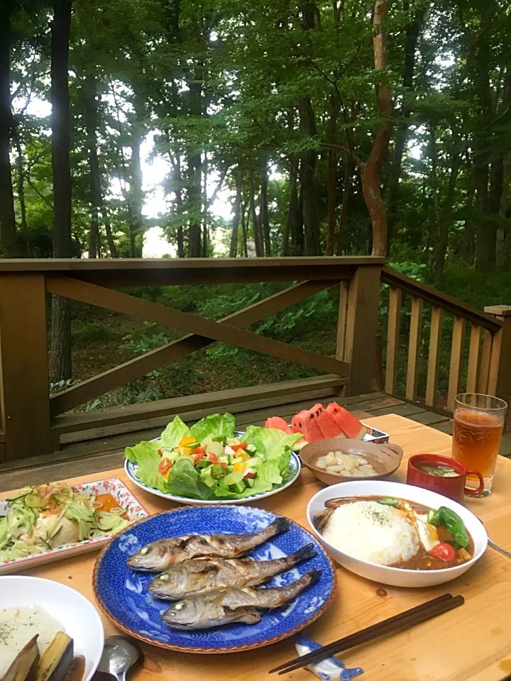 夏の山荘ランチ|Emi Mikadoさん