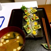 Snapdishの料理写真:海老味噌汁|liliさん