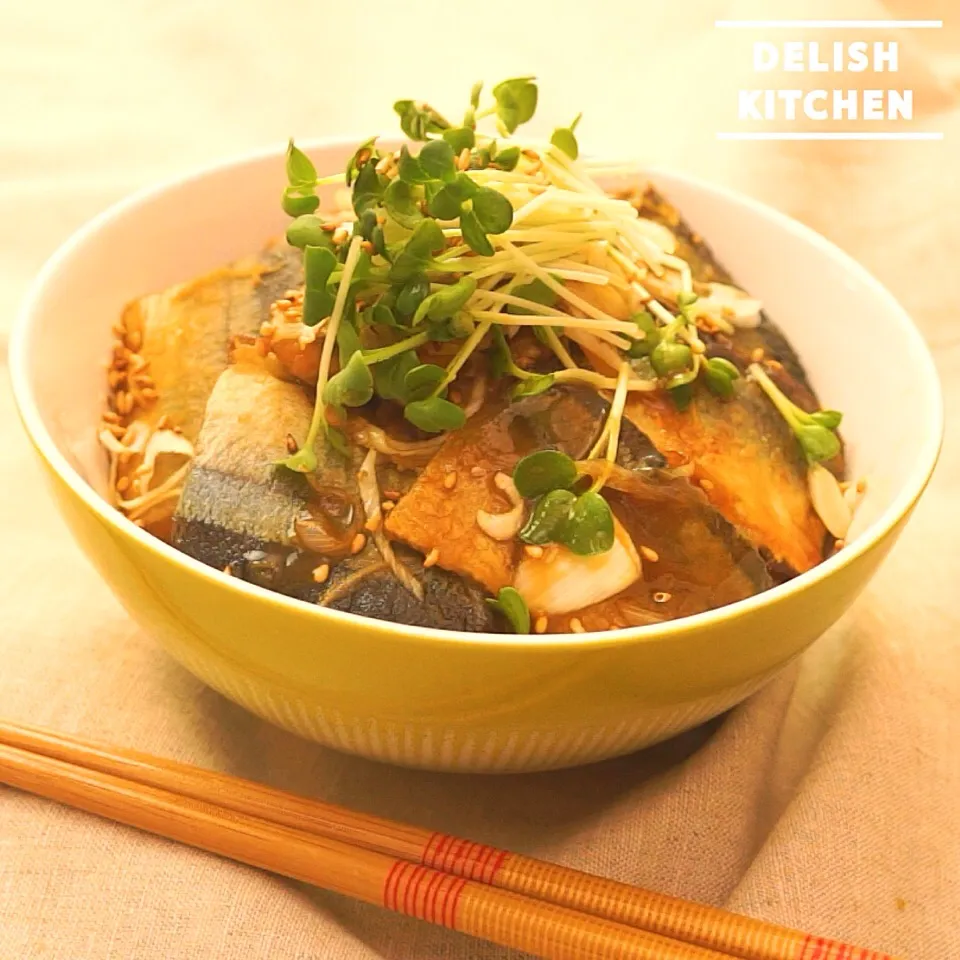 【動画】さんまの蒲焼丼の作り方#delishkitchentv|DELISH KITCHENさん