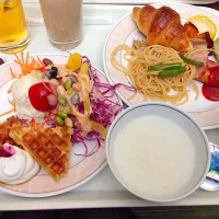 Snapdishの料理写真:東京ベイ舞浜ホテルの朝食|ariaさん