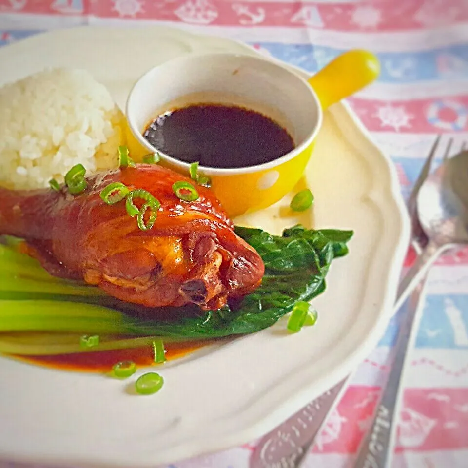 soya sauce chicken rice|Chua Jeanさん