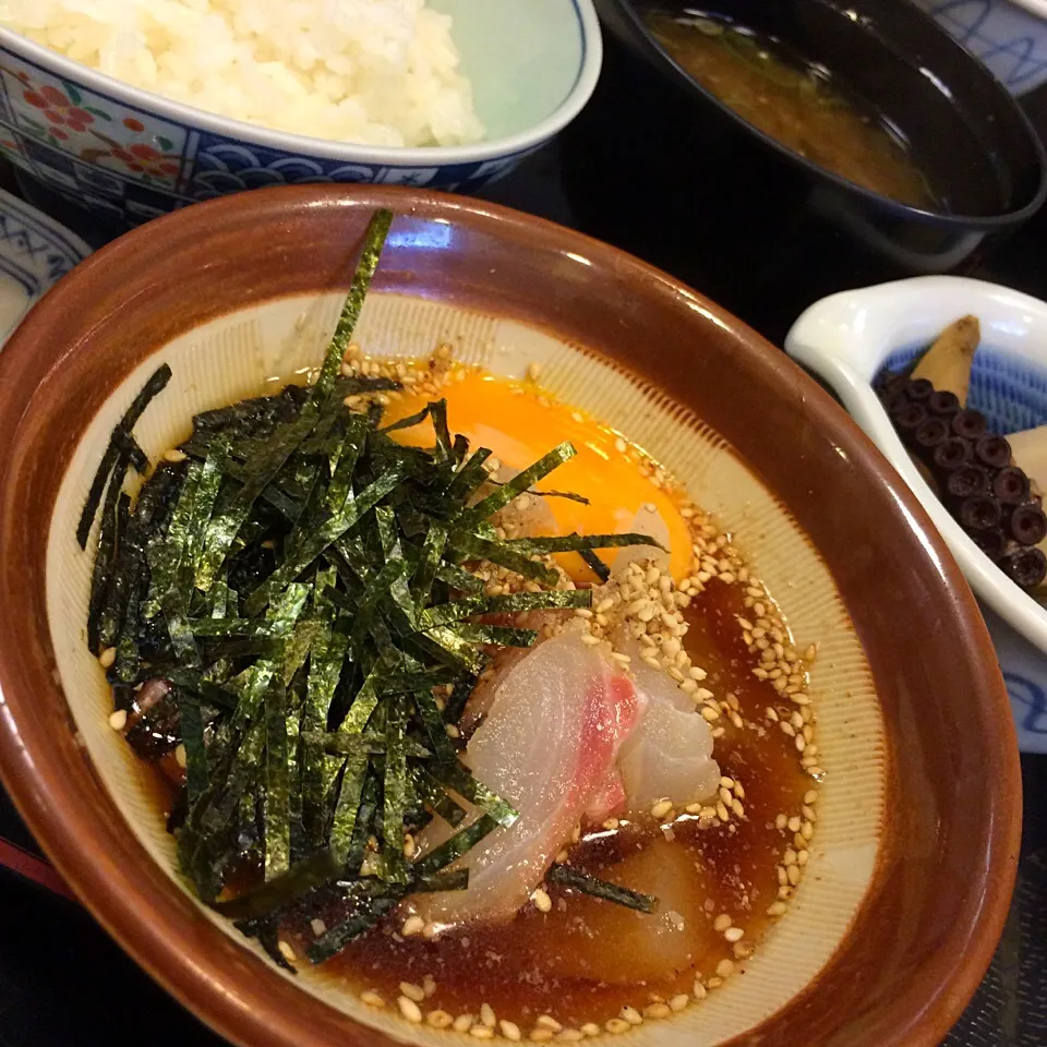 名物鯛めし@宇和島(新橋)|塩豚骨さん