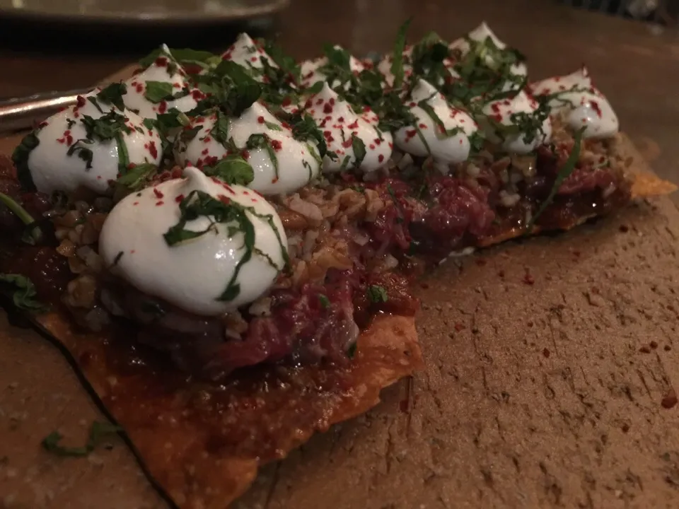 Some beef tartare|Ariz Guzmanさん