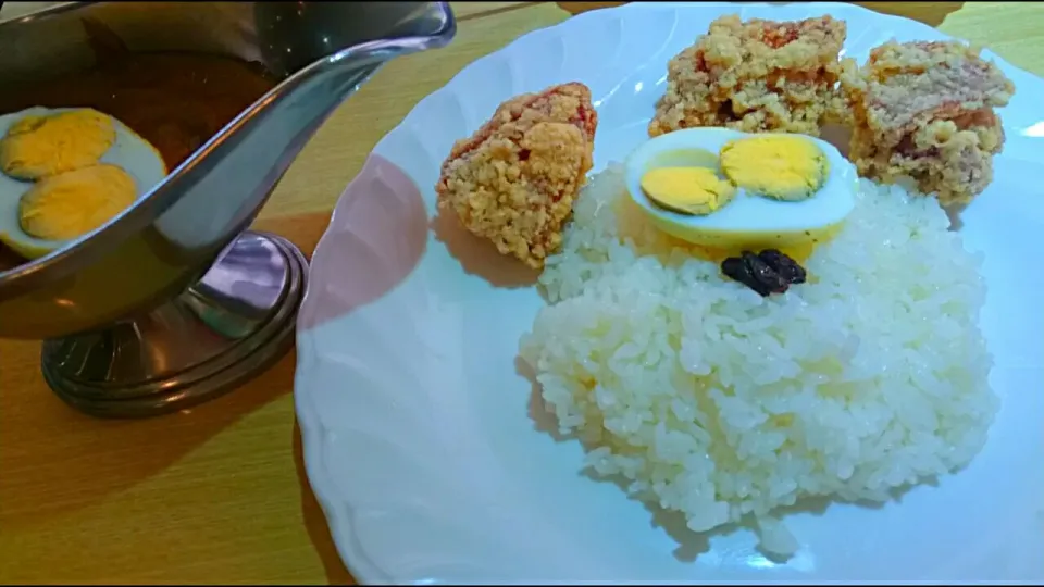 Snapdishの料理写真:おや？こっこカレー🍛|メイメイda.さん