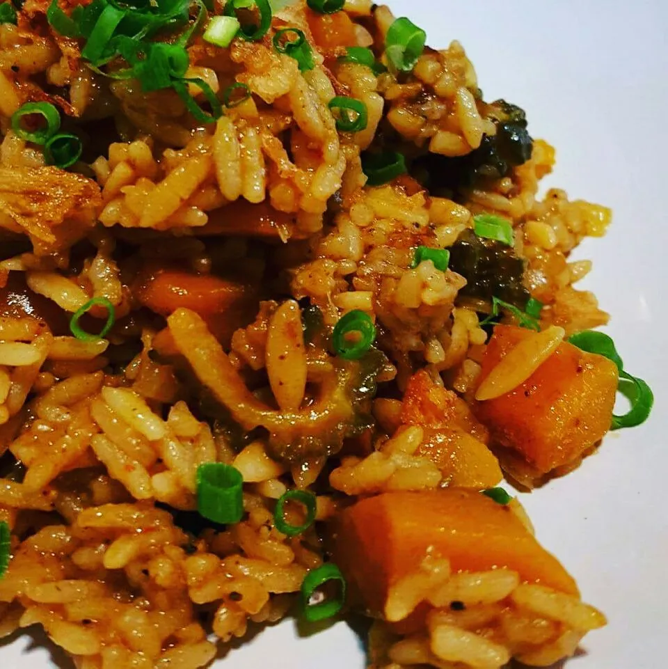 Goya & Pumpkin Curry Pilaf Rice|Emanuel Hayashiさん